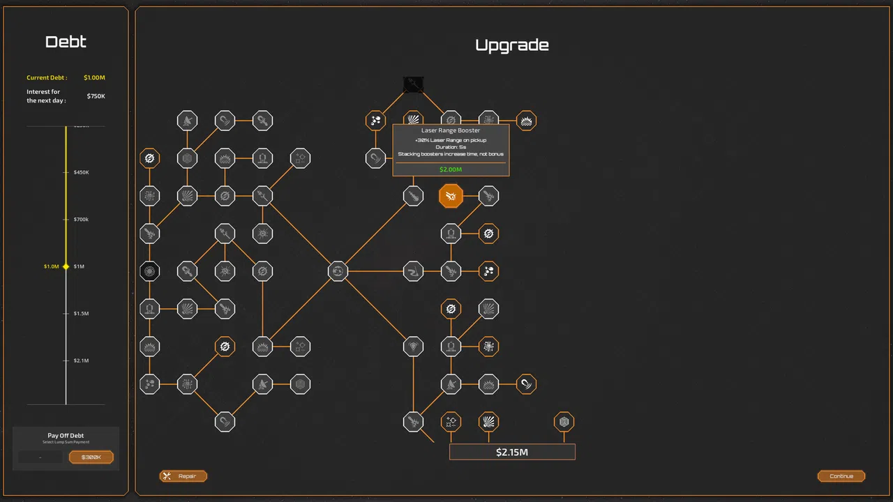 Pay Your Space Debt Screenshot 2