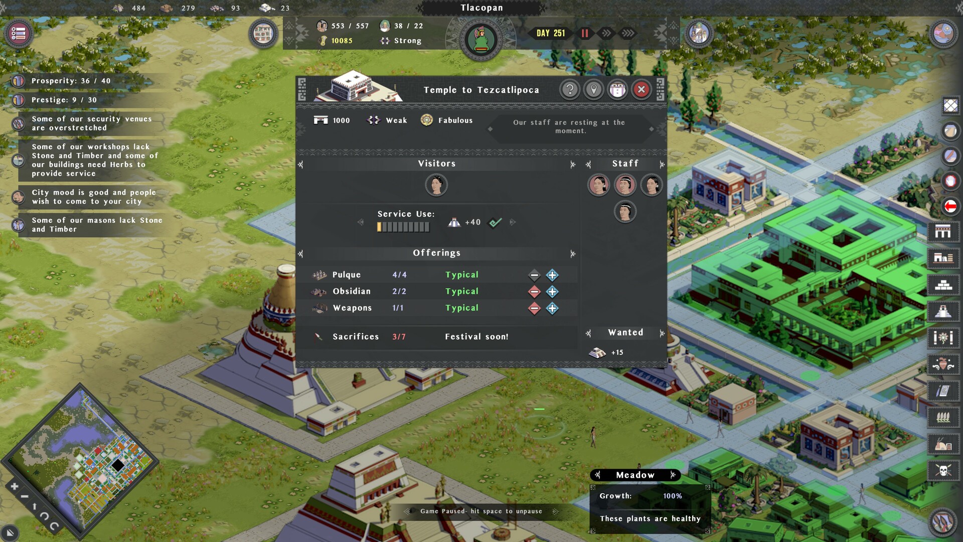 Tlatoani: Aztec Cities Screenshot 14