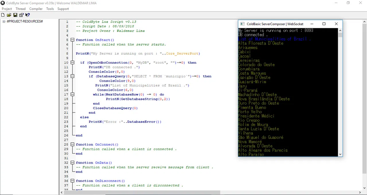 Server Composer Screenshot 2