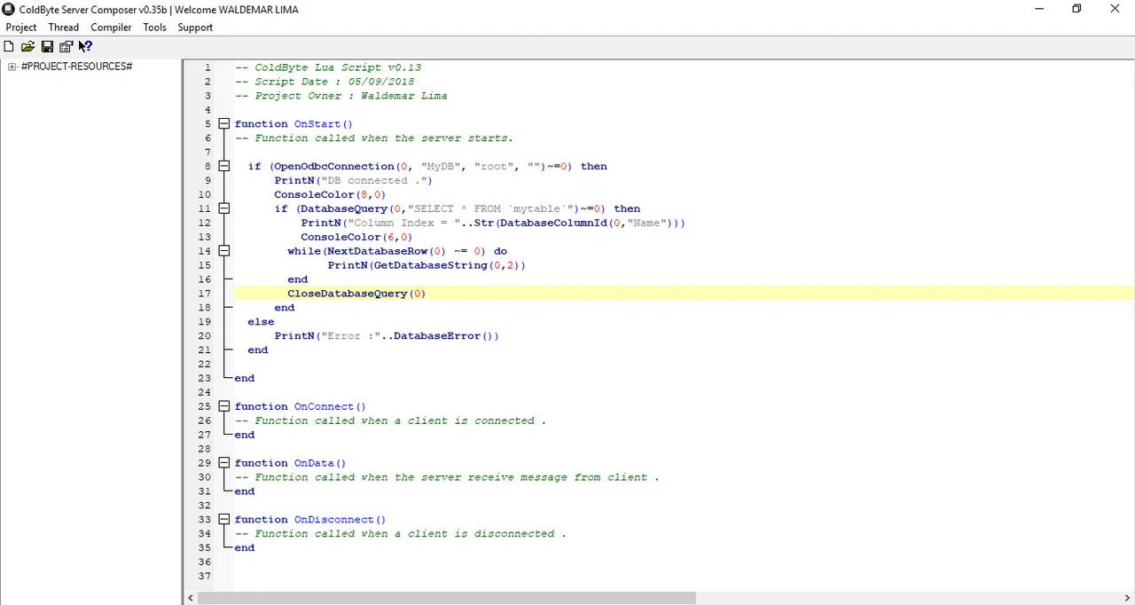 Server Composer Screenshot 0