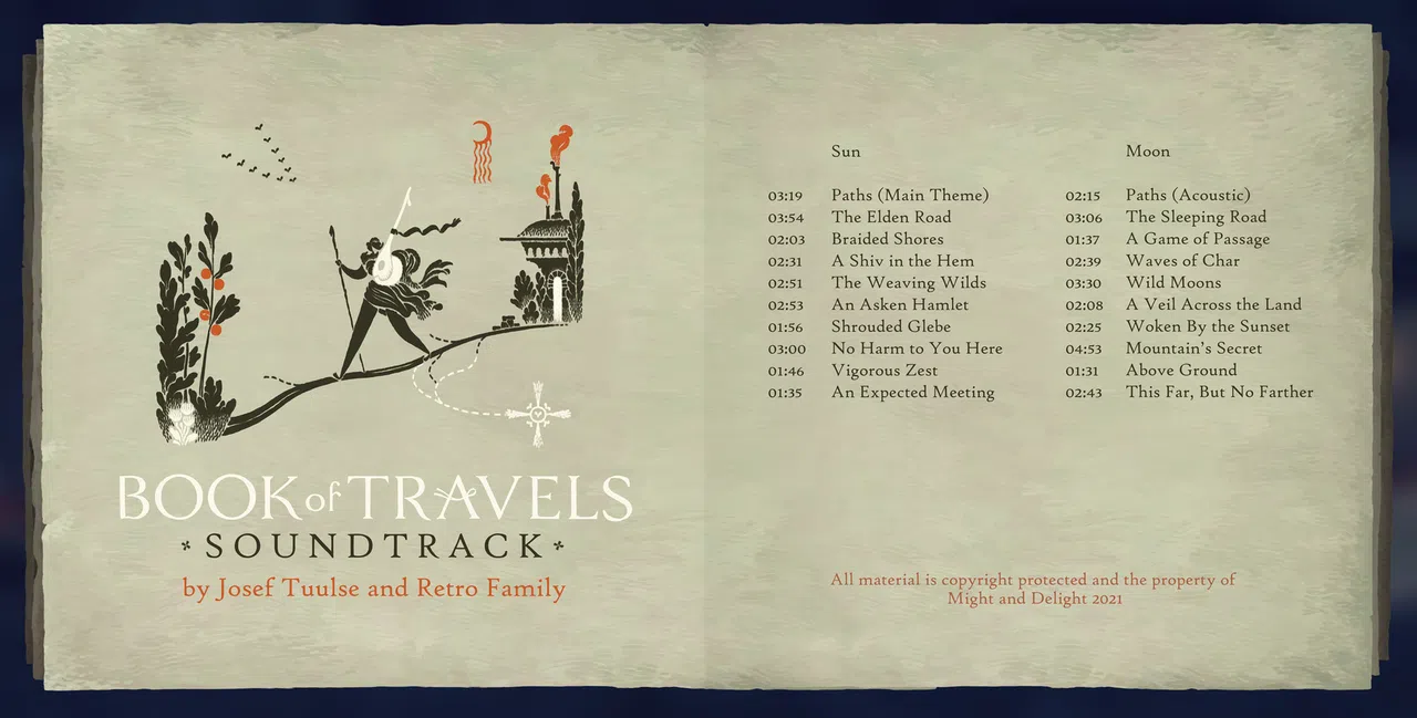 Book of Travels - Soundtrack Screenshot 0
