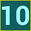 Complete the tenth puzzle icon