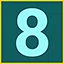 Complete the eighth puzzle icon