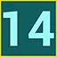 Complete the fourteenth puzzle icon
