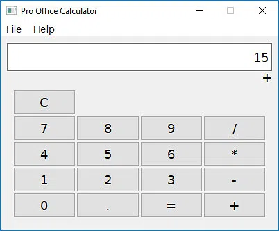 Pro Office Calculator Screenshot 1