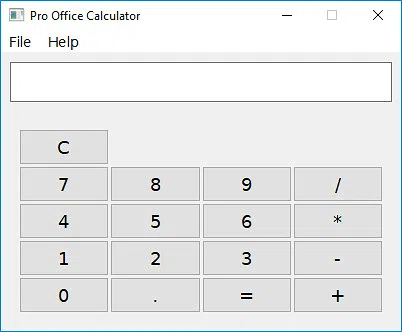 Pro Office Calculator Screenshot 0
