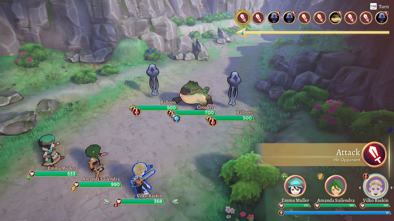 Valthirian Arc: Hero School Story 2 Screenshot 1