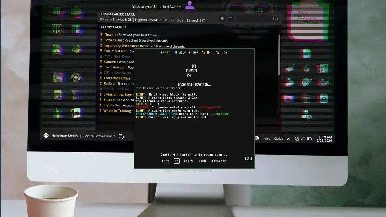Erareset: Rogue Forum Screenshot 7