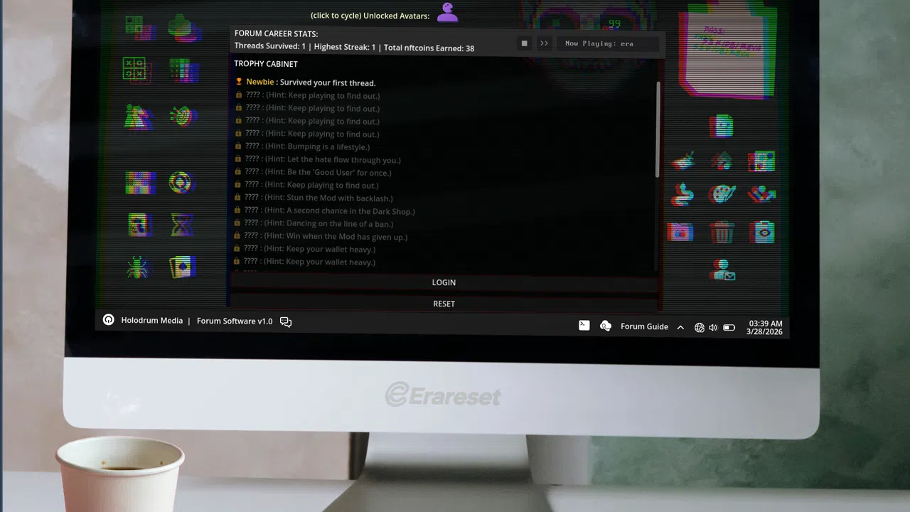 Erareset: Rogue Forum Screenshot 2