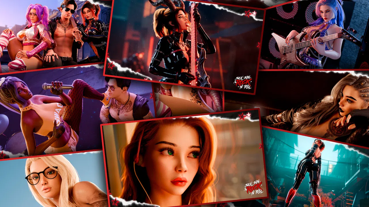 SEX, SIN & ROCK'N'ROLL 🤘🎸 - Wallpapers 18+ Screenshot 0