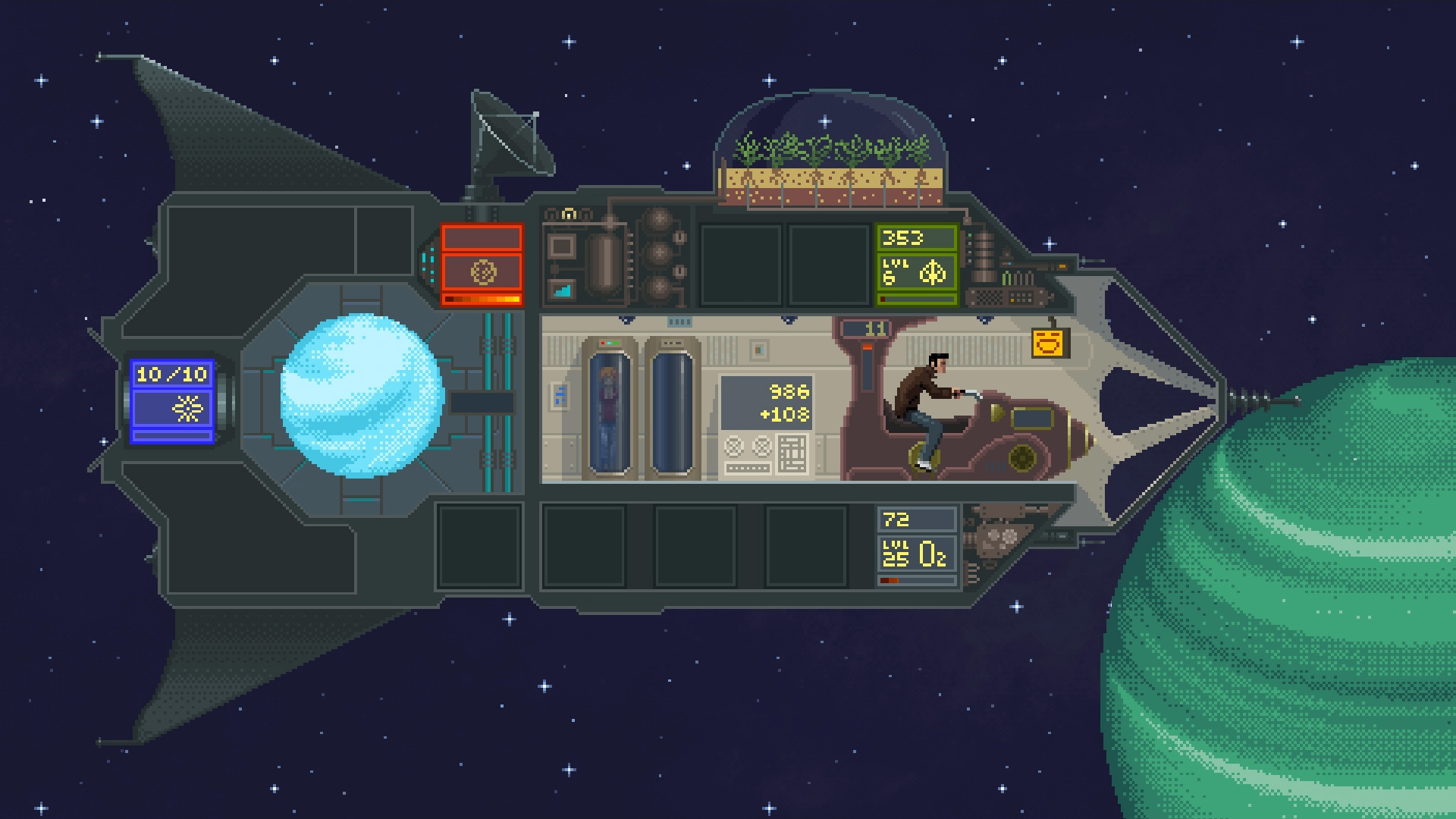 Human-powered spacecraft Screenshot 0