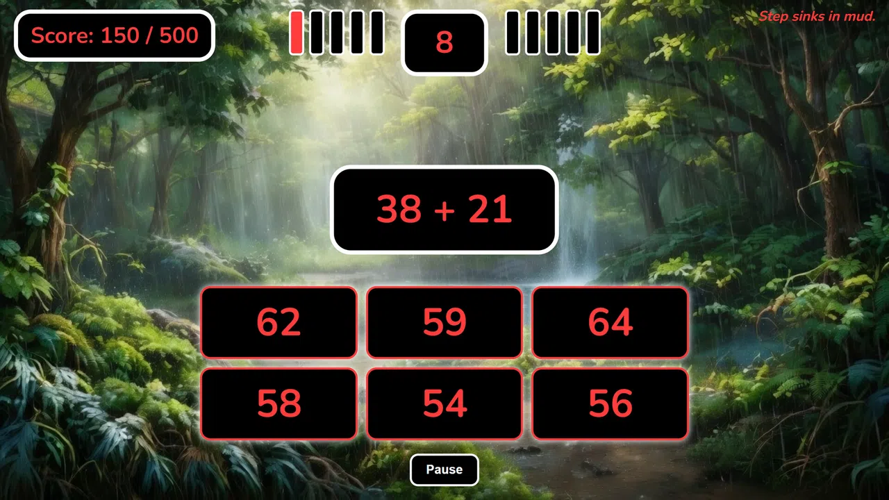 Math Warudo: Grassland & Beyond Screenshot 7