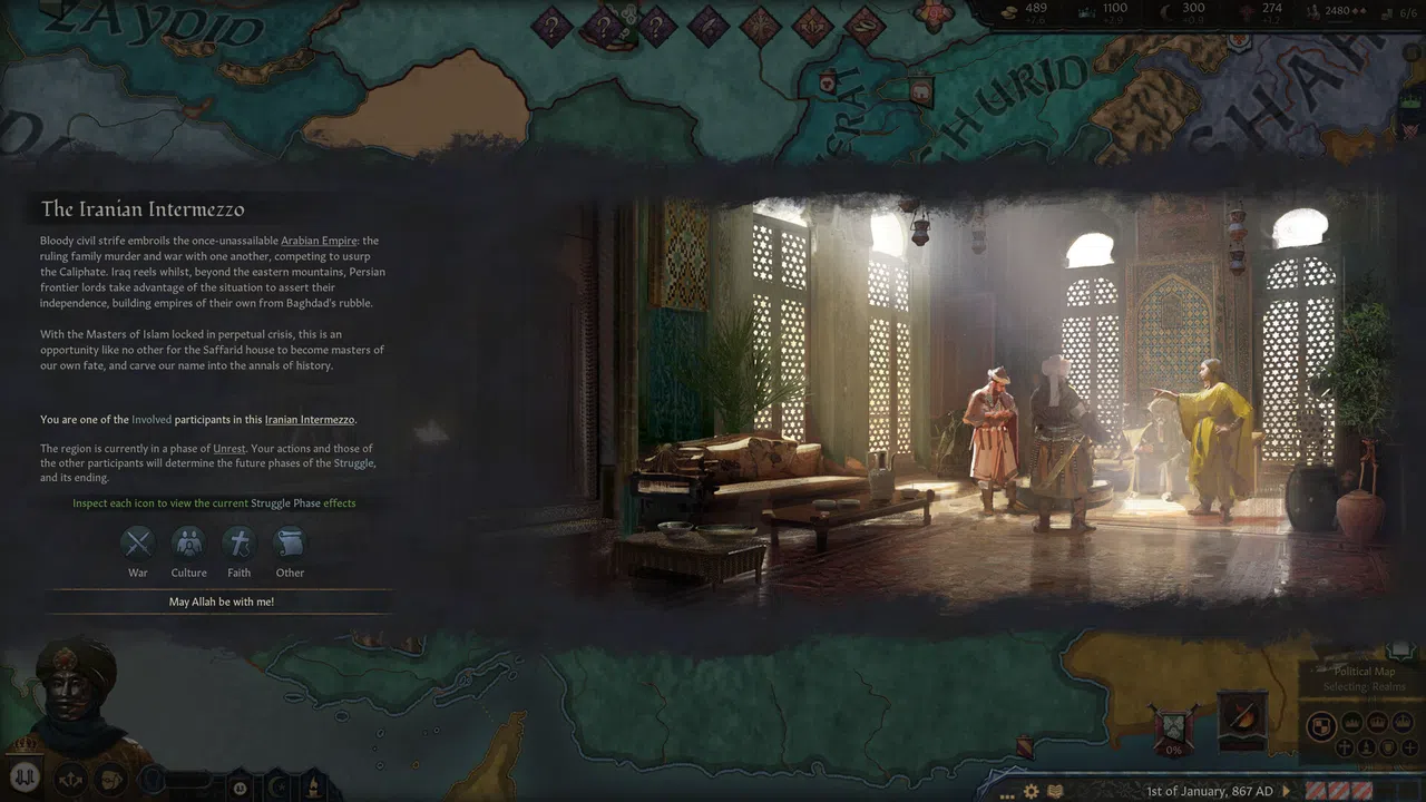 Crusader Kings III: Legacy of Persia Screenshot 0