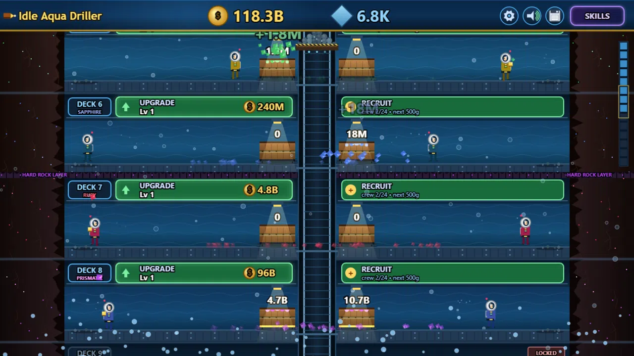 Idle Aqua Driller Screenshot 4
