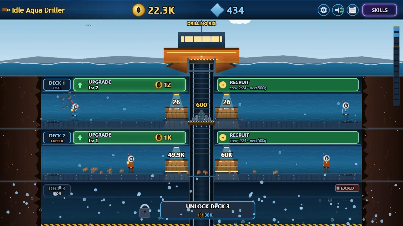 Idle Aqua Driller Screenshot 3