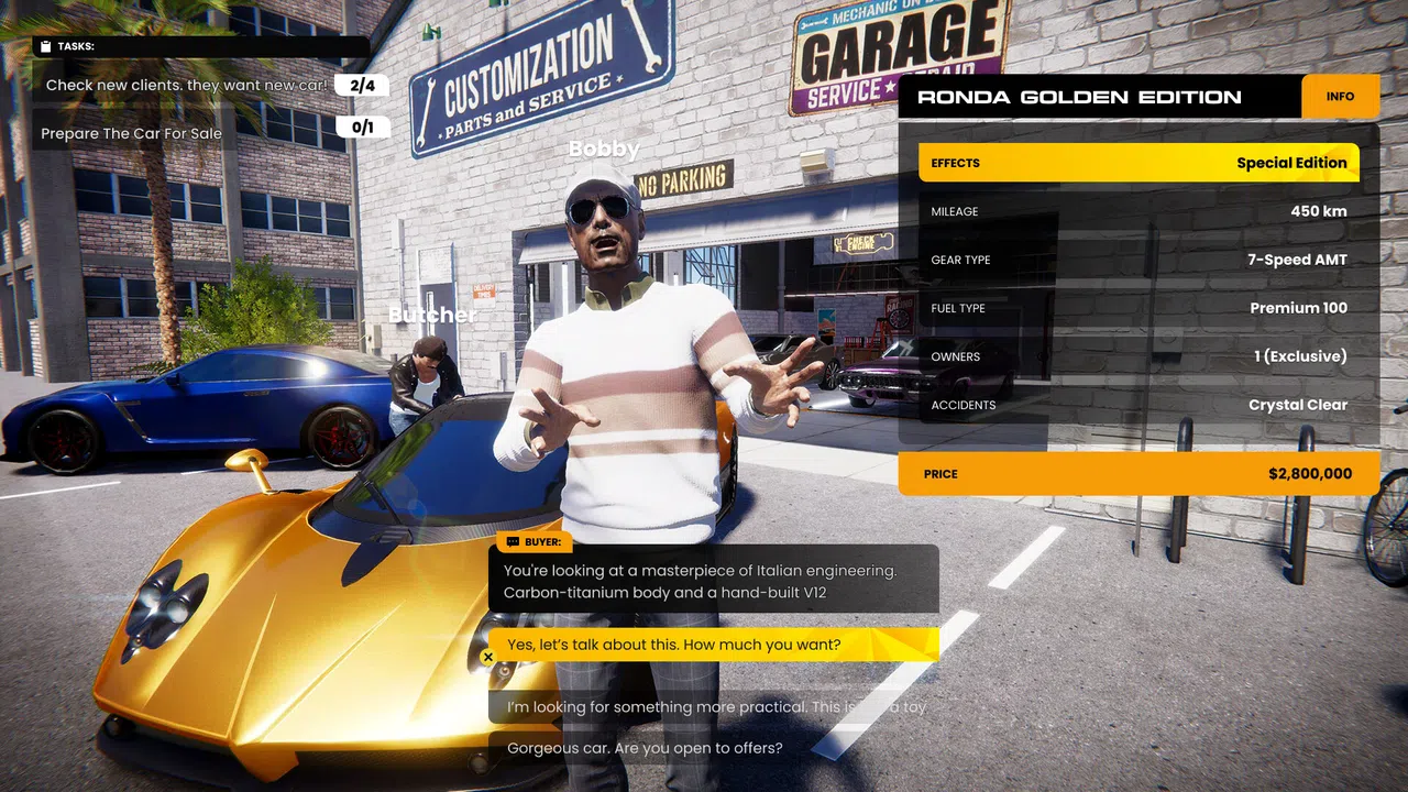 Real Car Market Simulator Together Demo Screenshot 2