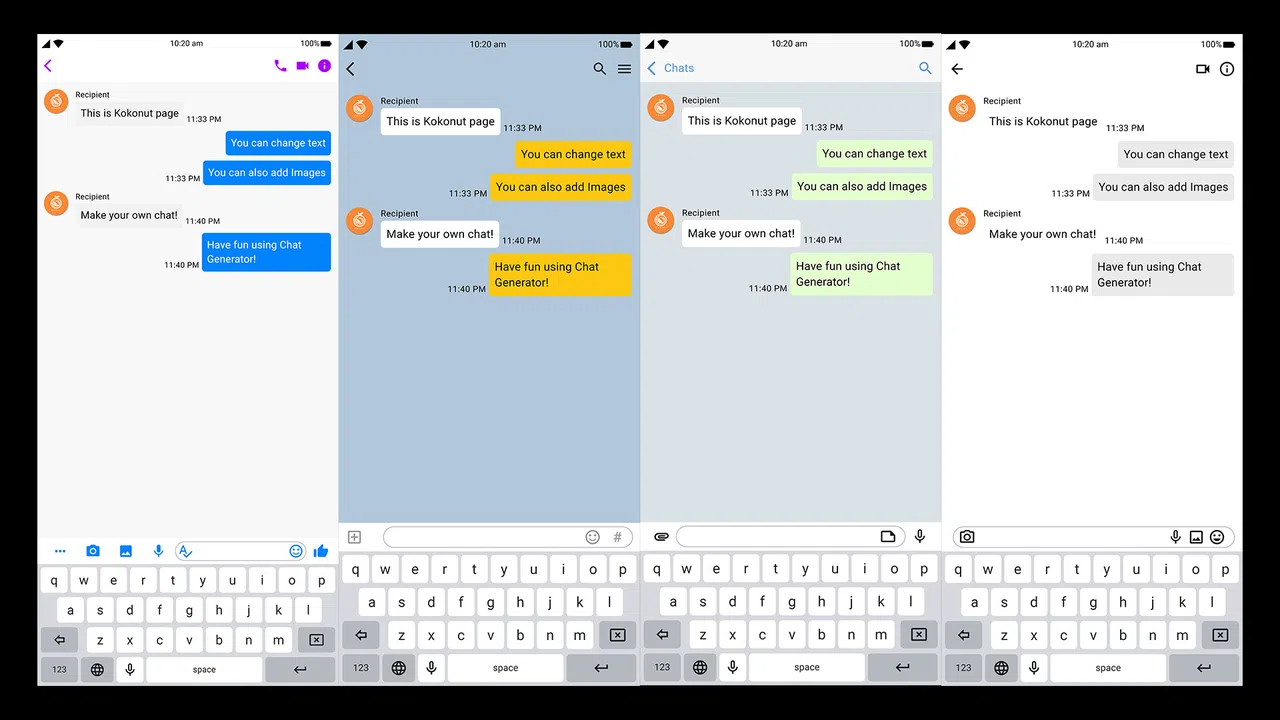 Chat Generator Screenshot 0