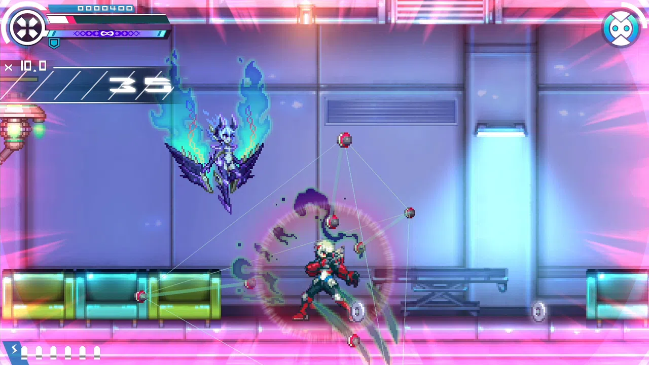 Gunvolt Chronicles: Luminous Avenger iX - Extra Mission: "VS ???" Screenshot 3