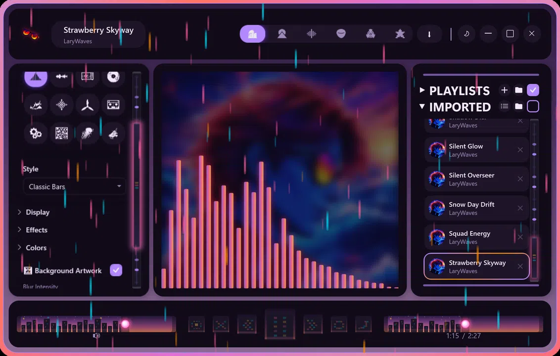 LaryWaves Studio Screenshot 0