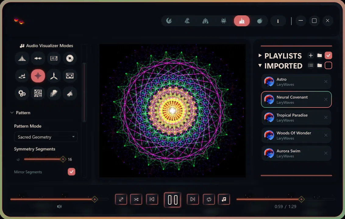 LaryWaves Studio Screenshot 9