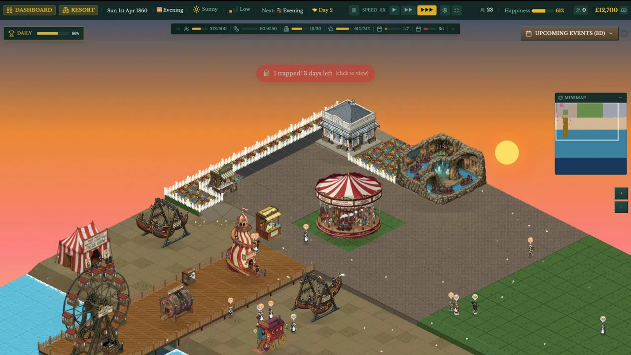 Victorian Pier Tycoon Screenshot 1