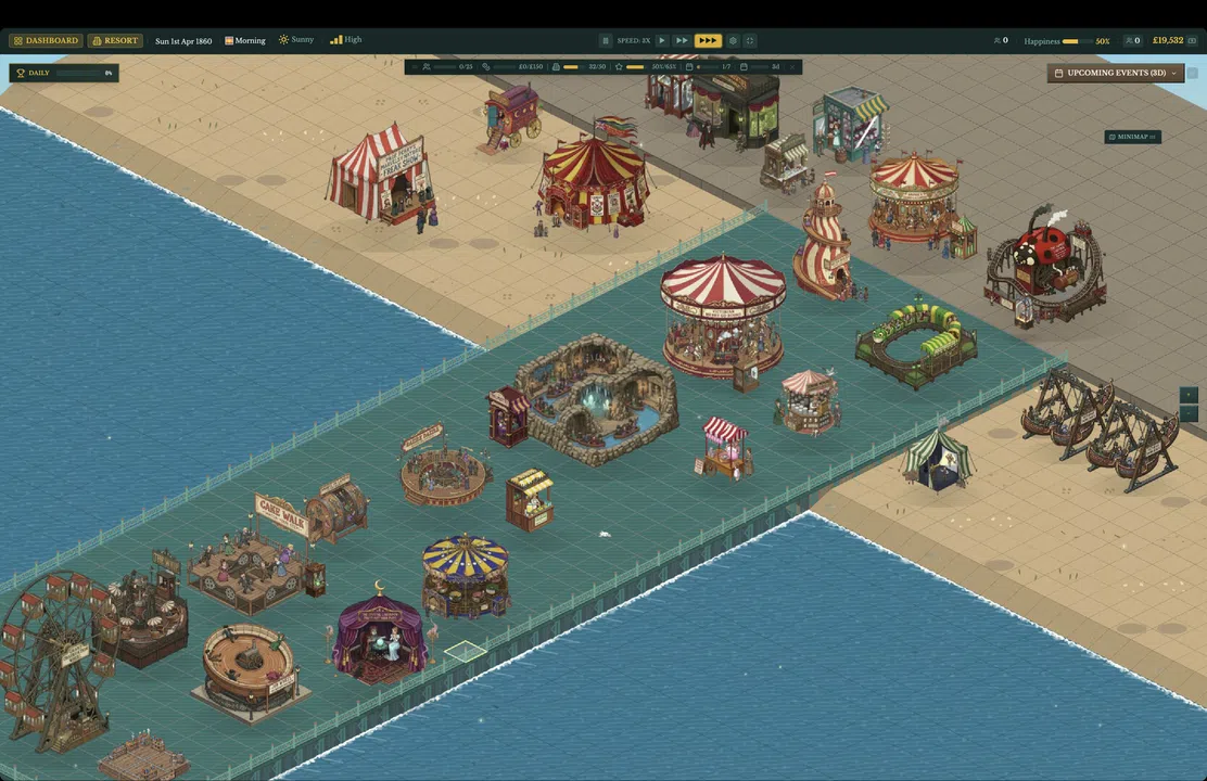 Victorian Pier Tycoon Screenshot 0