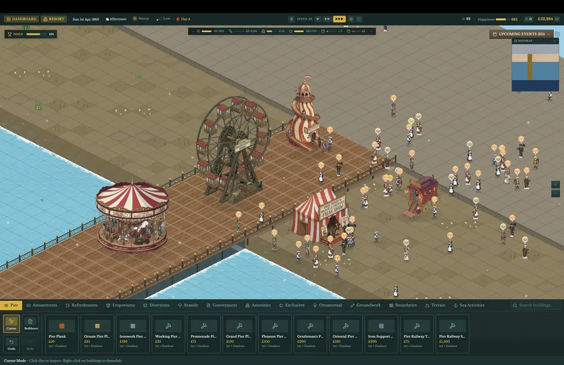 Victorian Pier Tycoon Screenshot 2