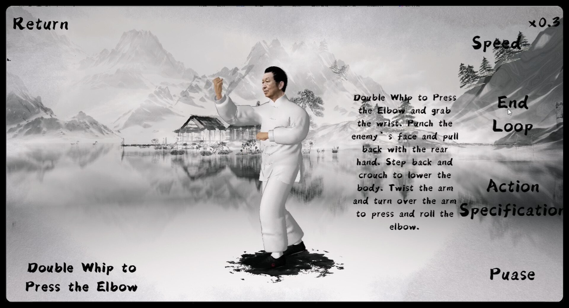 中国传统武术 八卦掌 六十四手 Chinese martial arts (kungfu) The 64 Hands of Bagua Zhang Screenshot 3