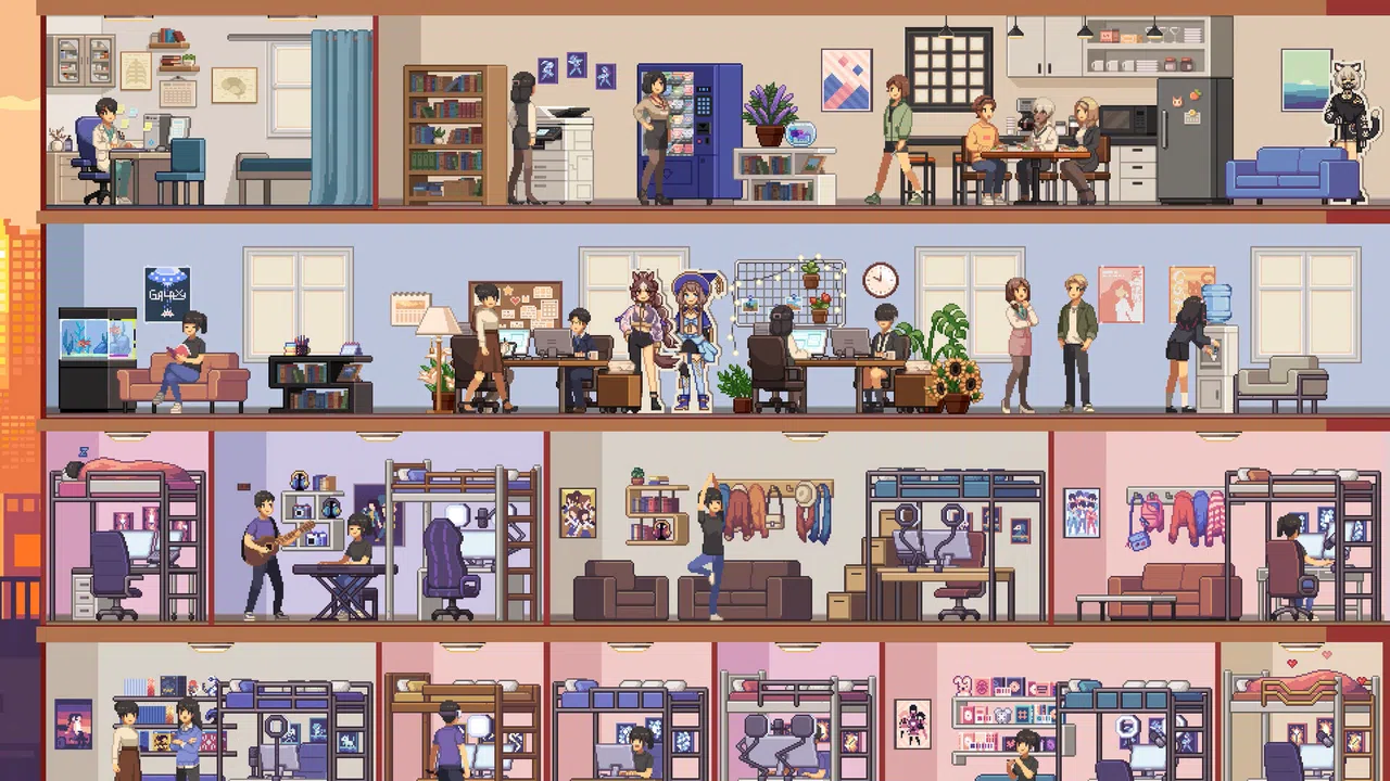 Idol Manager: Virtual Venture Screenshot 0