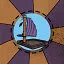 Raft ride icon