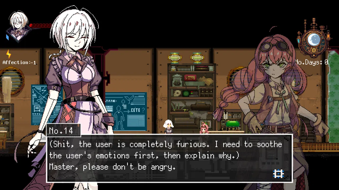 To the Stars: Do Maid Robots Dream of Electric Grapefruit Screenshot 2