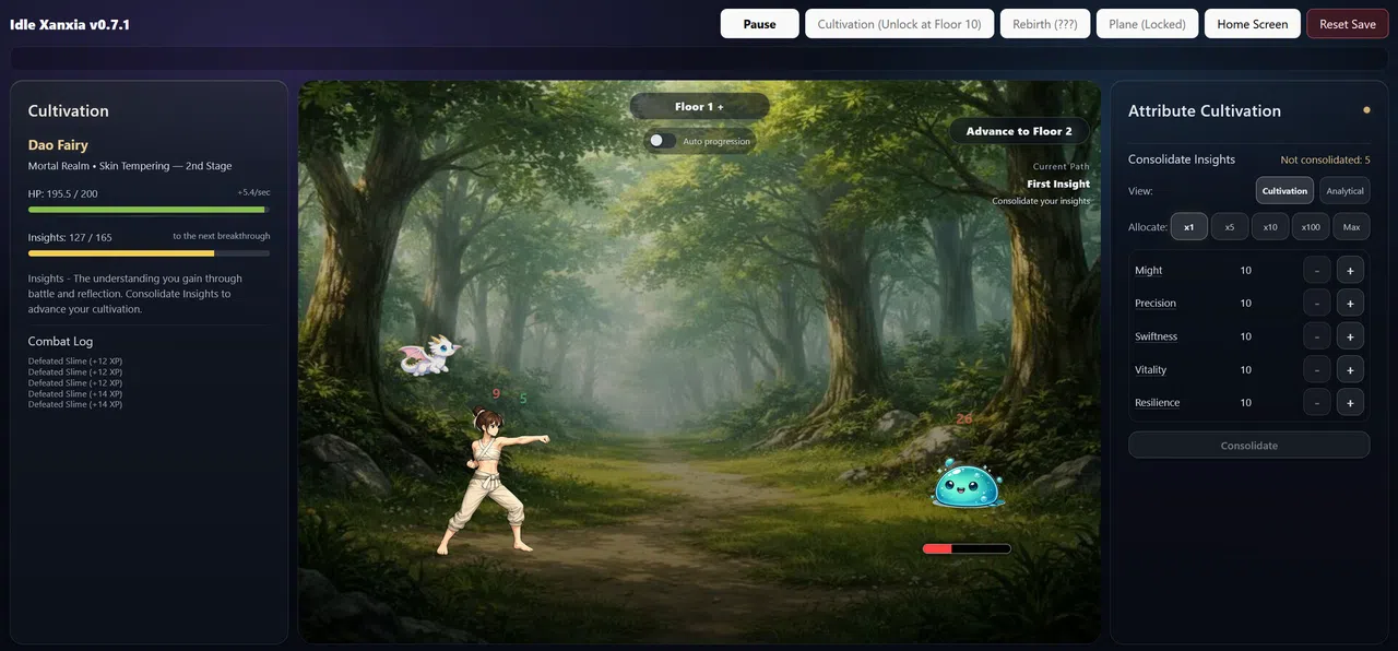 Idle Xanxia - Supporter Pack Screenshot 0