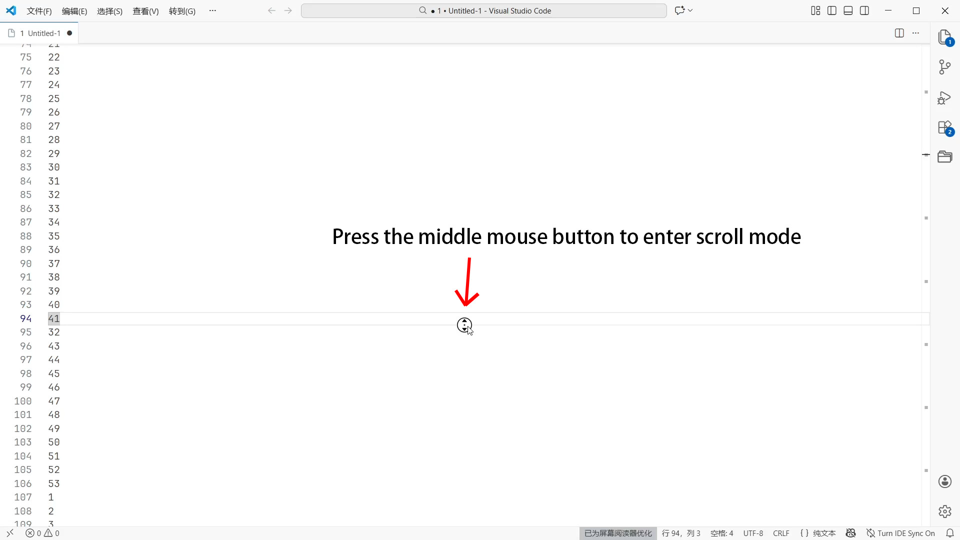 Fluent Scroll Screenshot 0