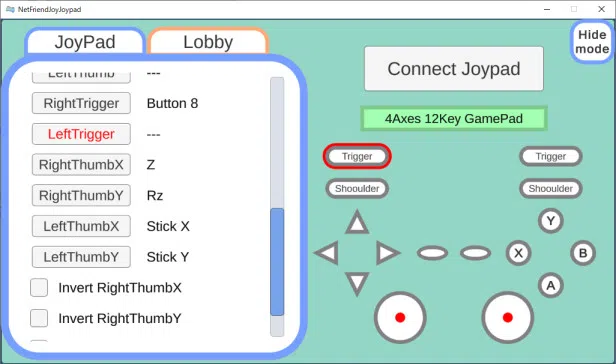 Net Friend Joy Joypad Screenshot 5