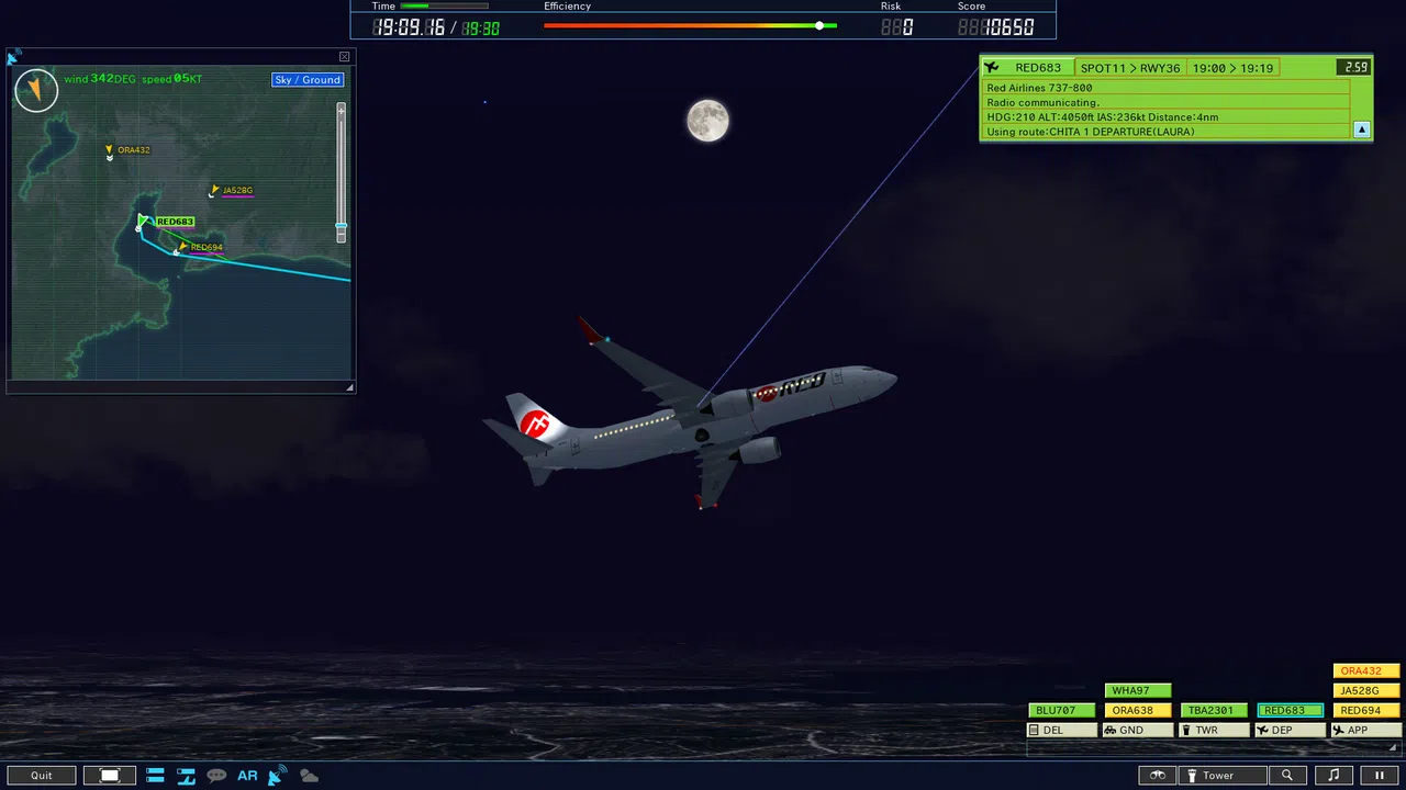 ATC4: Airport NAGOYA [RJGG] Screenshot 6
