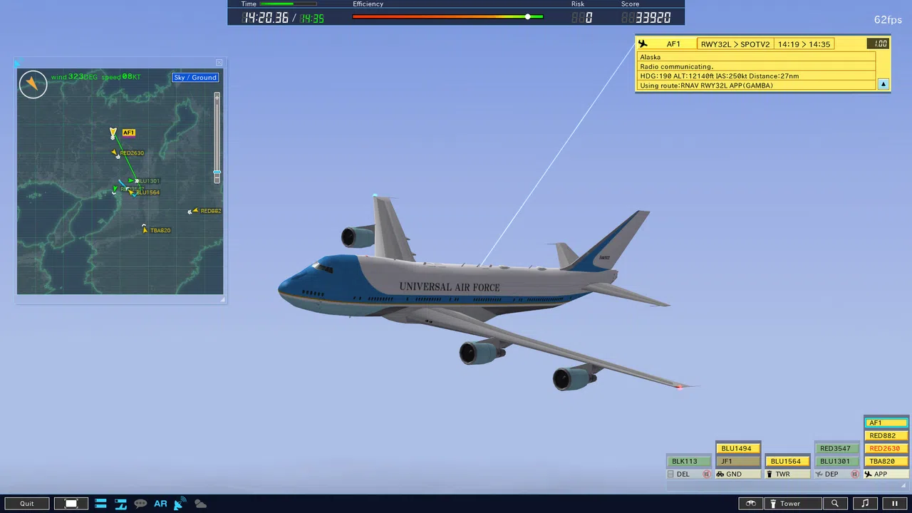 ATC4: Airport OSAKA [RJOO] Screenshot 9