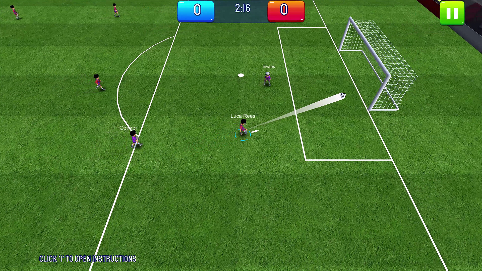 Soccer Fan - Online Multiplayer Football Screenshot 1