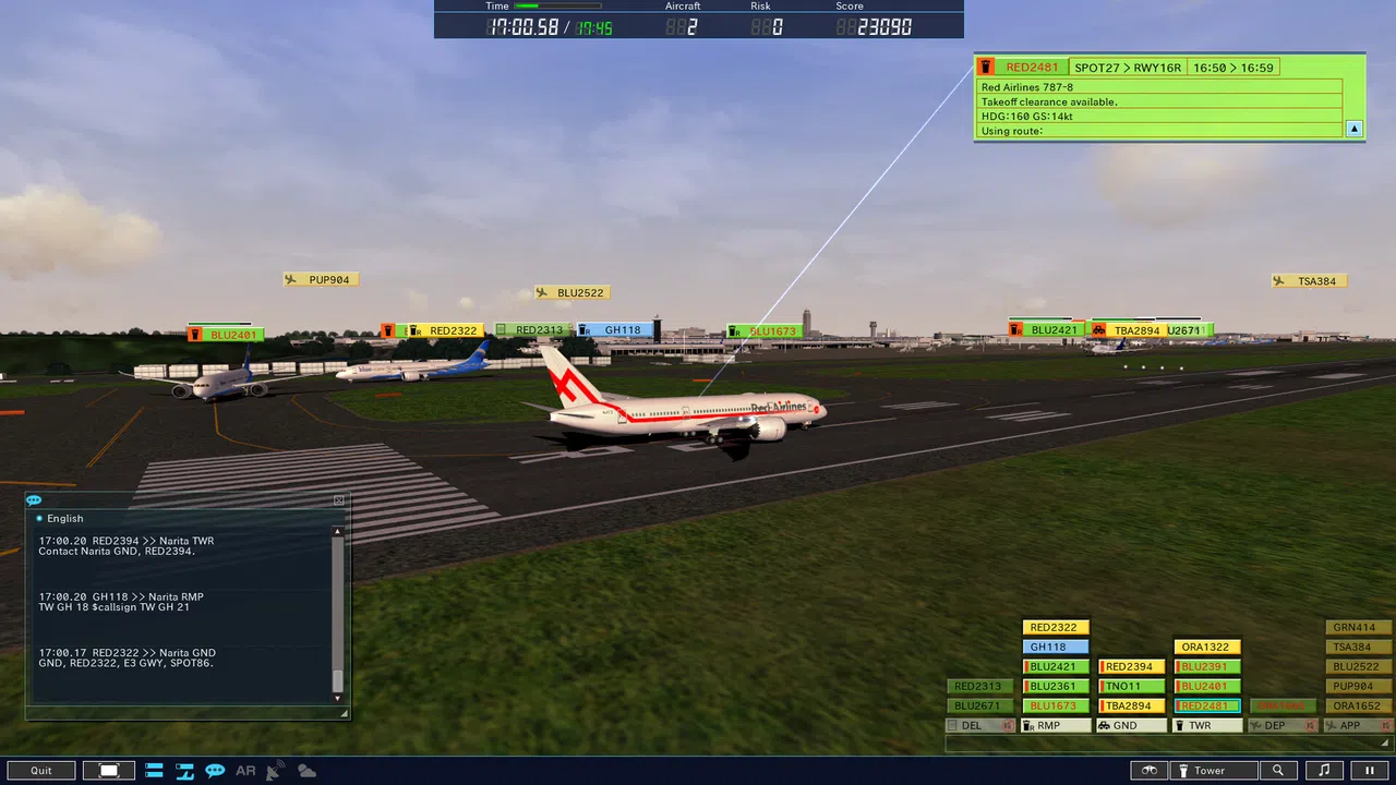 ATC4: Airport NARITA [RJAA] Screenshot 4