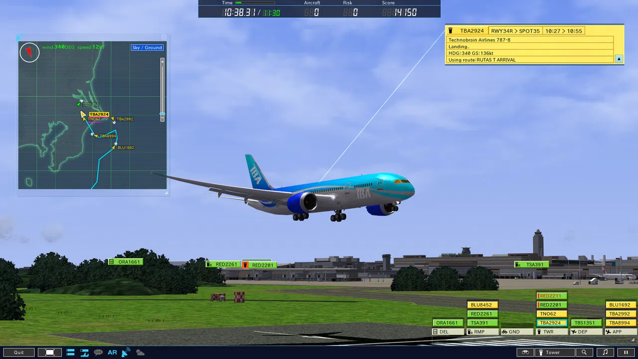 ATC4: Airport NARITA [RJAA] Screenshot 12