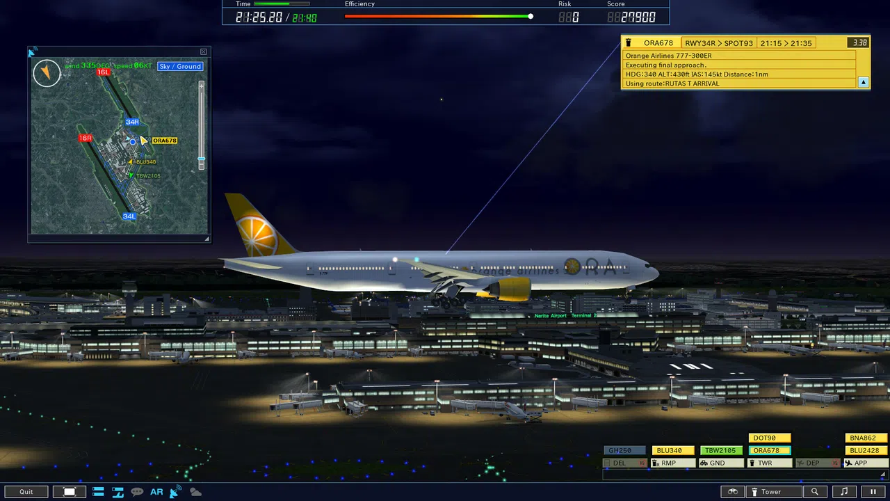 ATC4: Airport NARITA [RJAA] Screenshot 2