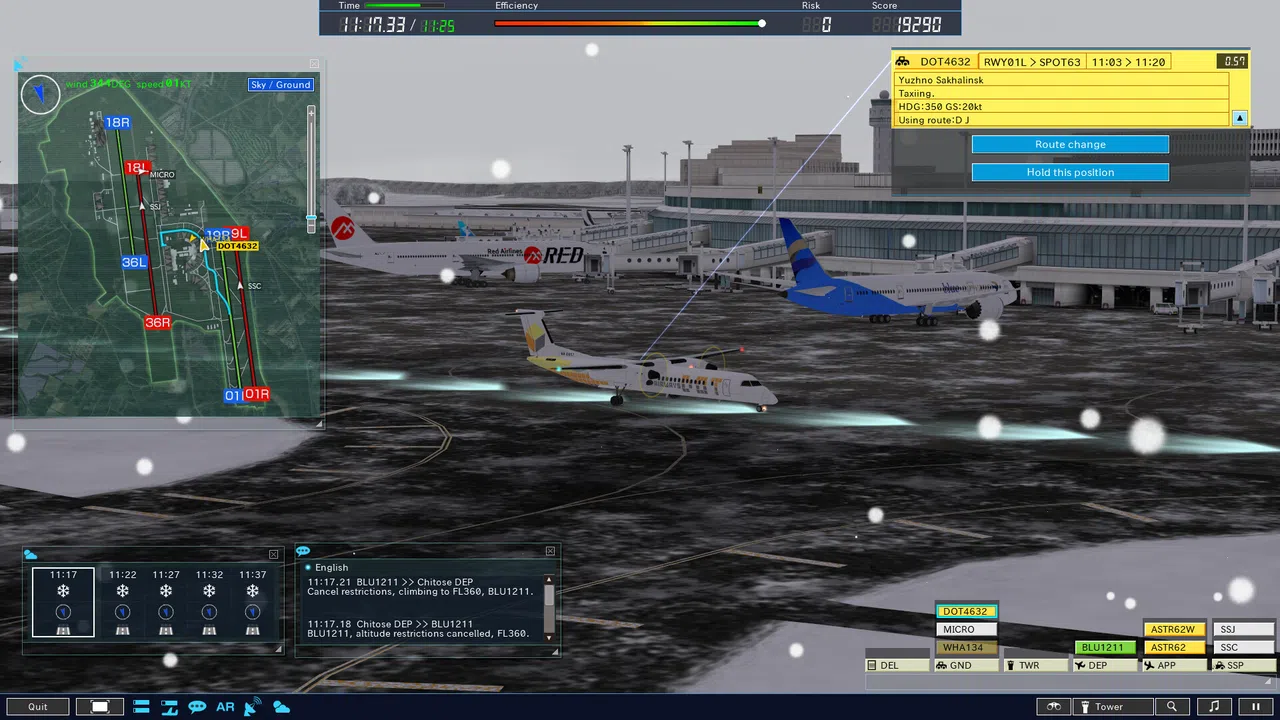 ATC4: Airport NEW CHITOSE [RJCC] Screenshot 3