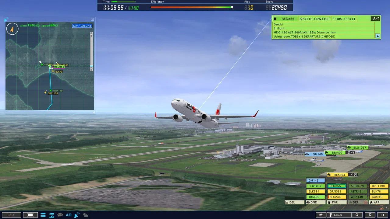 ATC4: Airport NEW CHITOSE [RJCC] Screenshot 2