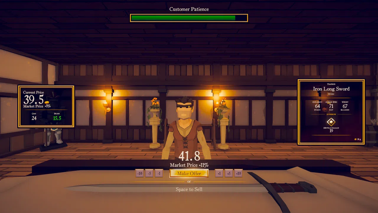 Fantasy Weaponsmith Simulator Screenshot 2