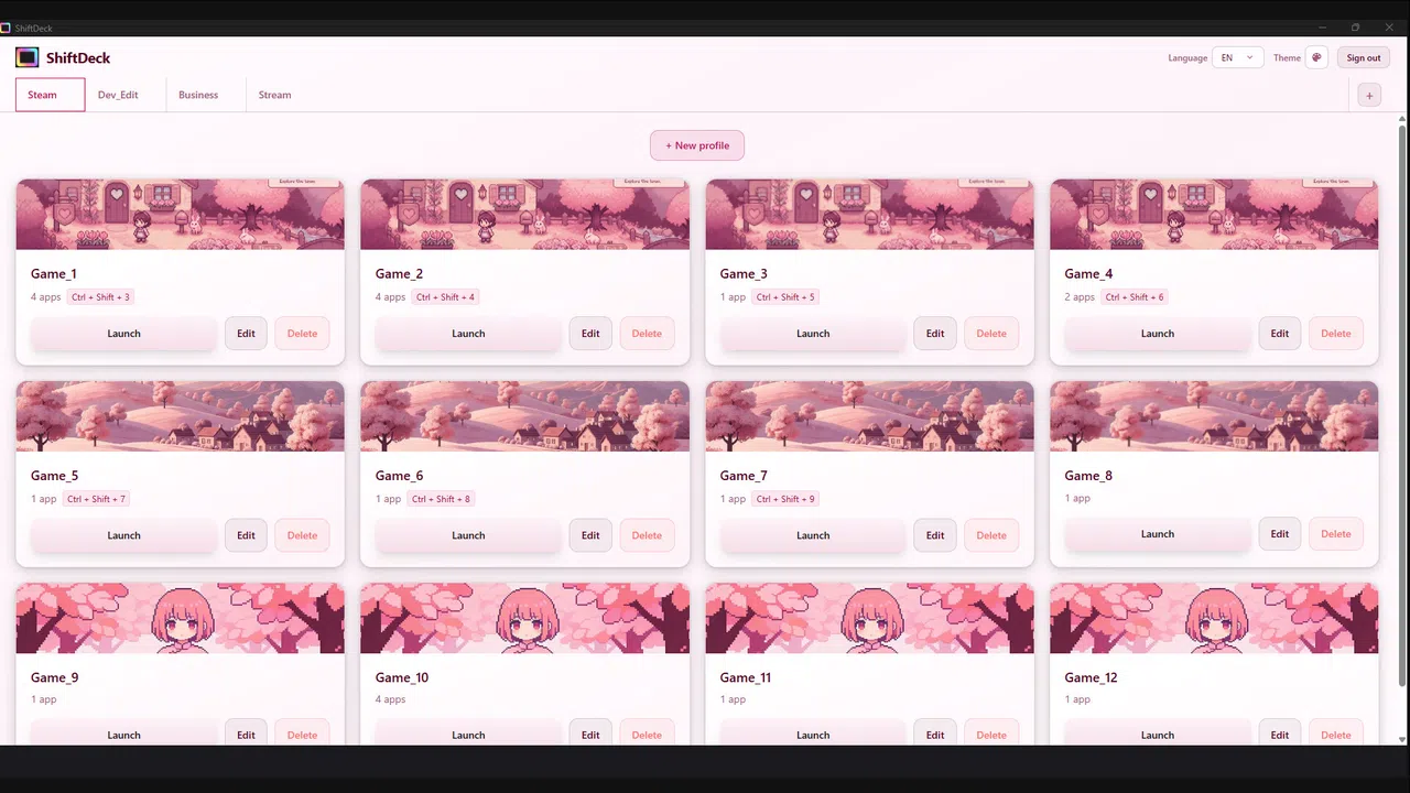 ShiftDeck Screenshot 2