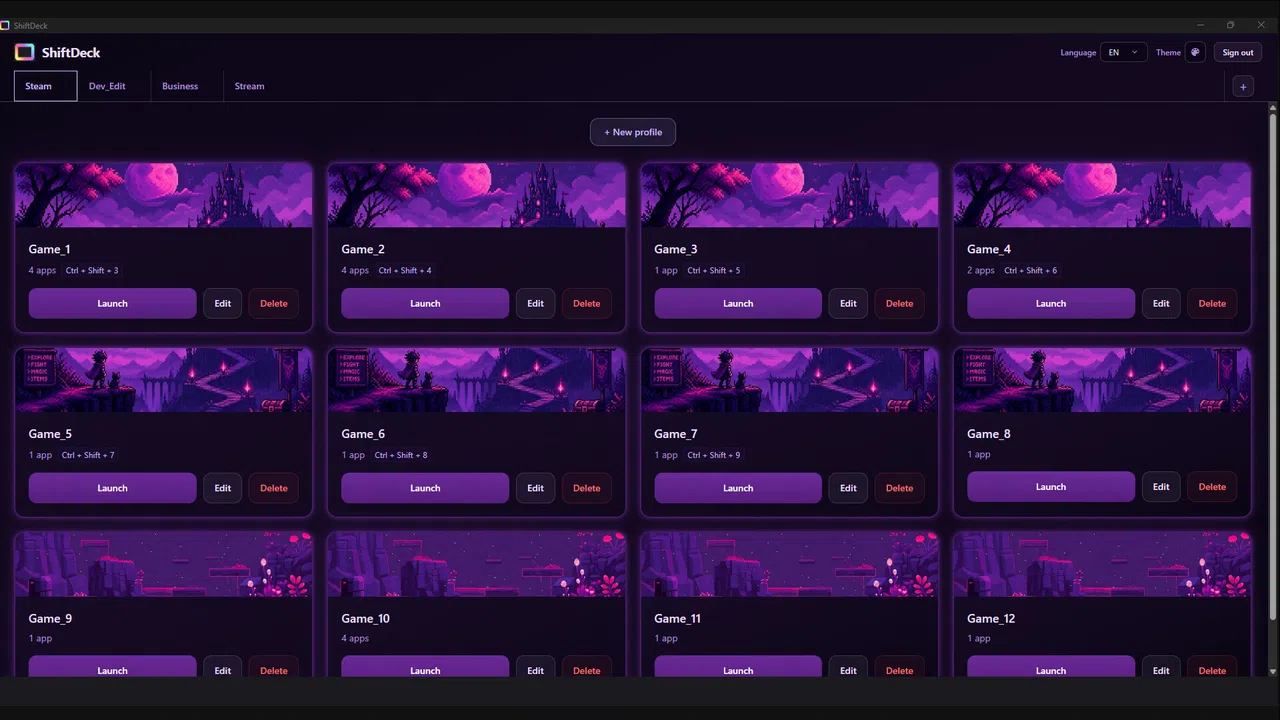 ShiftDeck Screenshot 1