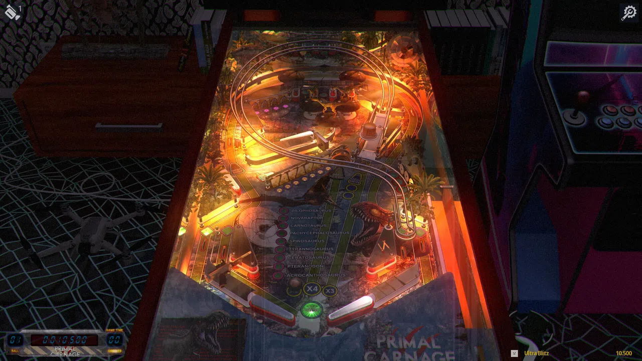 Zaccaria Pinball - Primal Carnage Table Pack 2 Screenshot 2