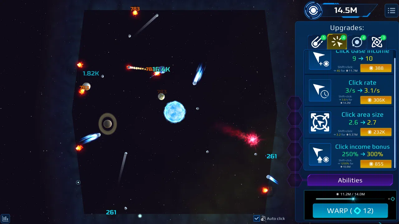 Astromental Incremental Screenshot 1