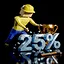 25% of Puzzle Solved  icon