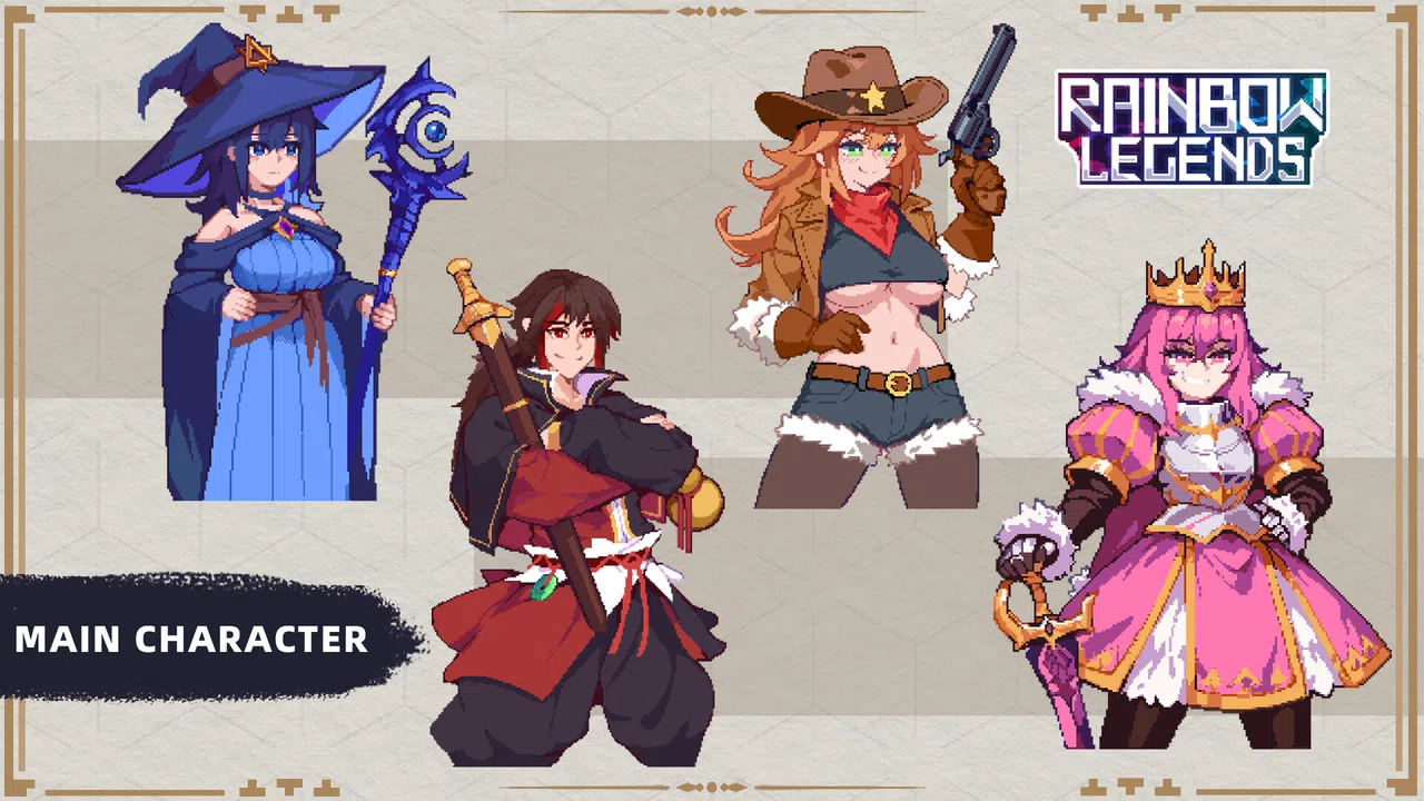 Rainbow Legends - Supporter Pack Screenshot 1