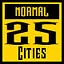 normal: 25 cities icon